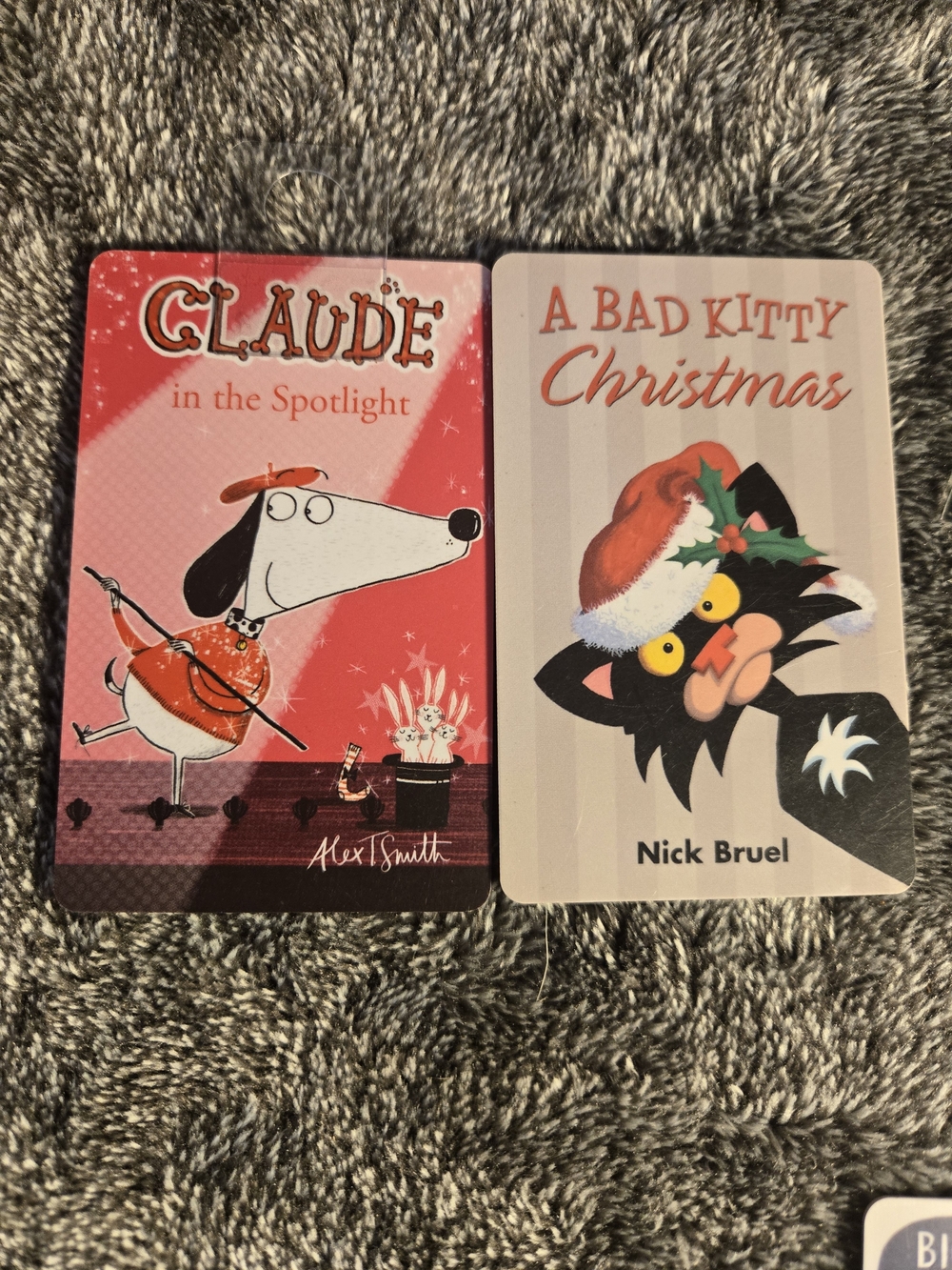 Claude in the Spotlight & A Bad Kitty Christmas Yoto Cards